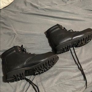DICKIES BLACK STEEL TOE BOOTS